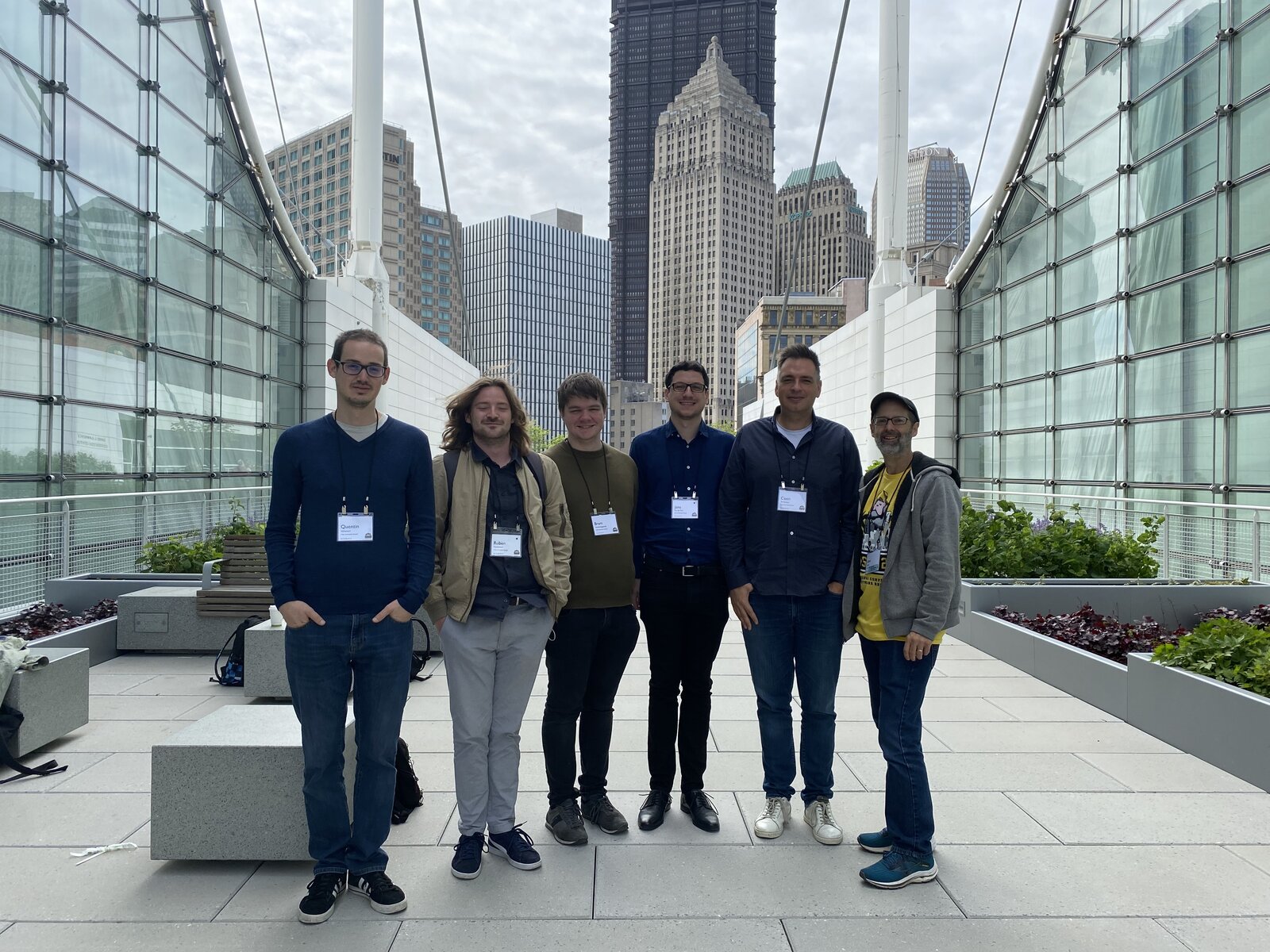 Photo of group members