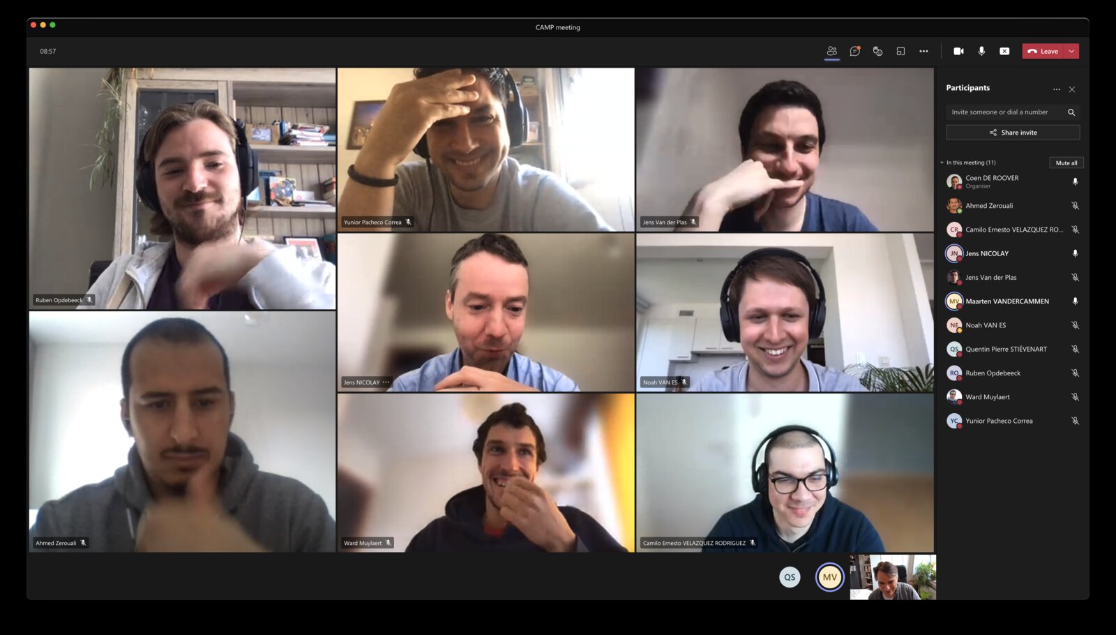 Photo of group members
